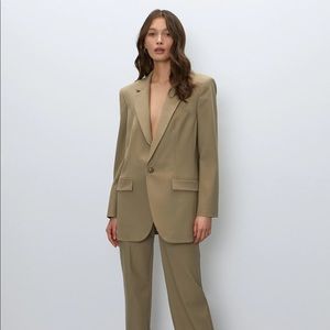 Babaton Agency Blazer Taupe